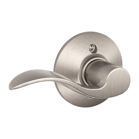 Schlage Schlage Accent Satin Nickel Dummy Lever Left Handed F170VACC619LH